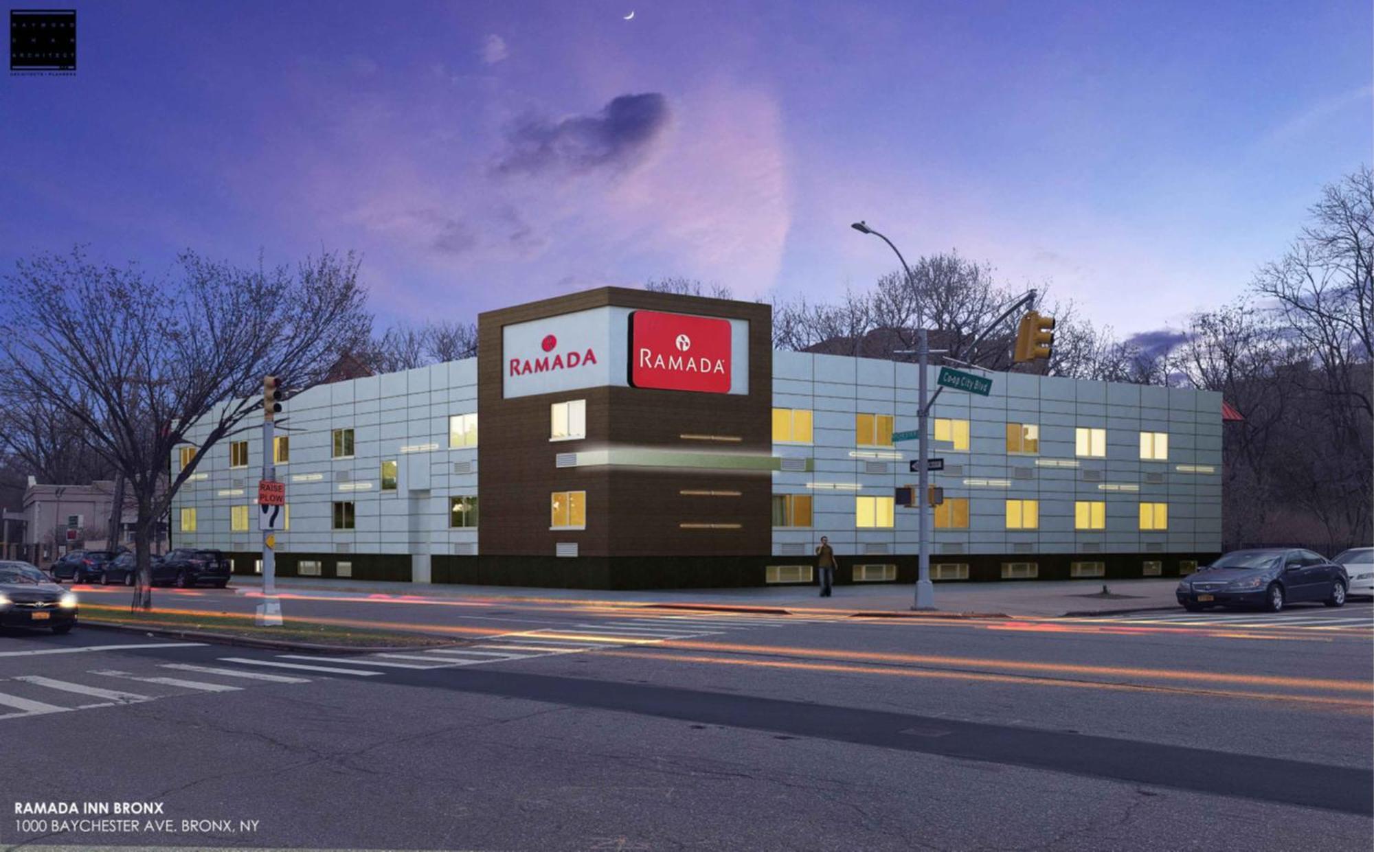 Hotel Ramada By Wyndham Bronx New York Exterior foto